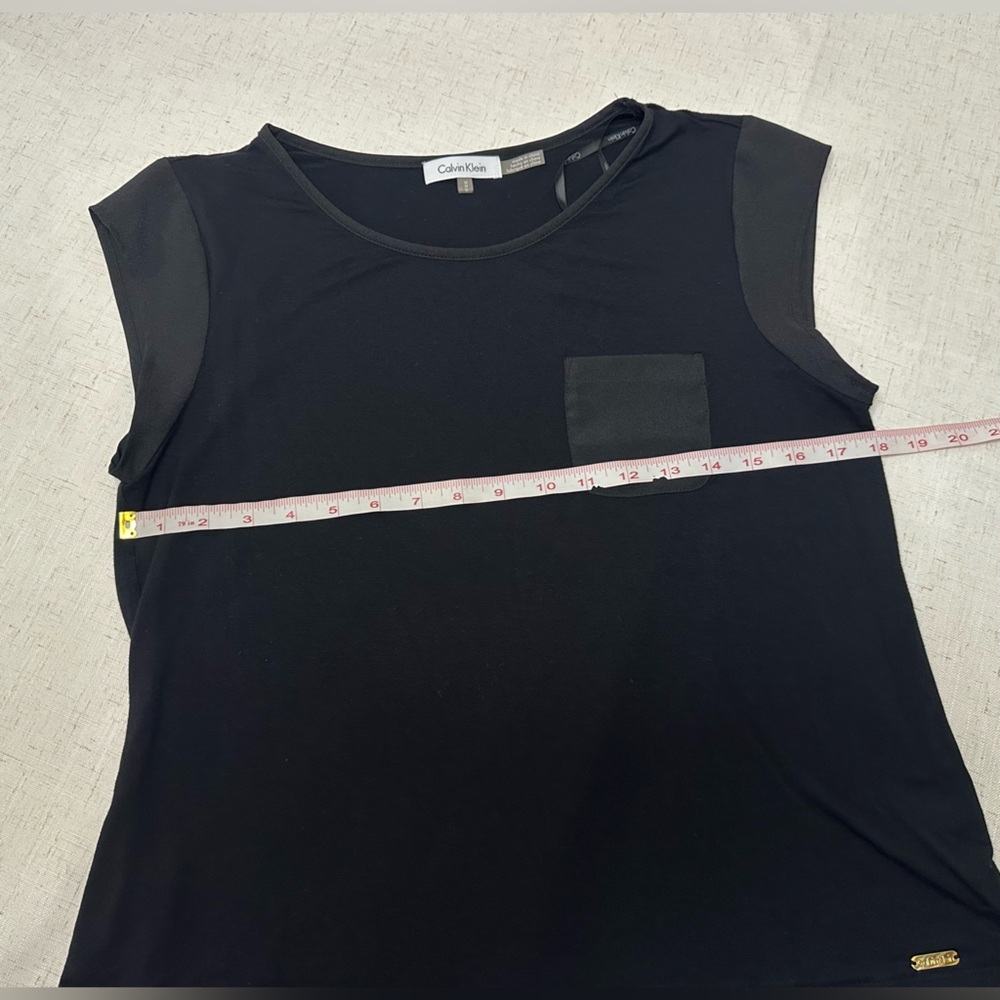 Calvin Klein Black Women's Blouse - Picture 8 of 12